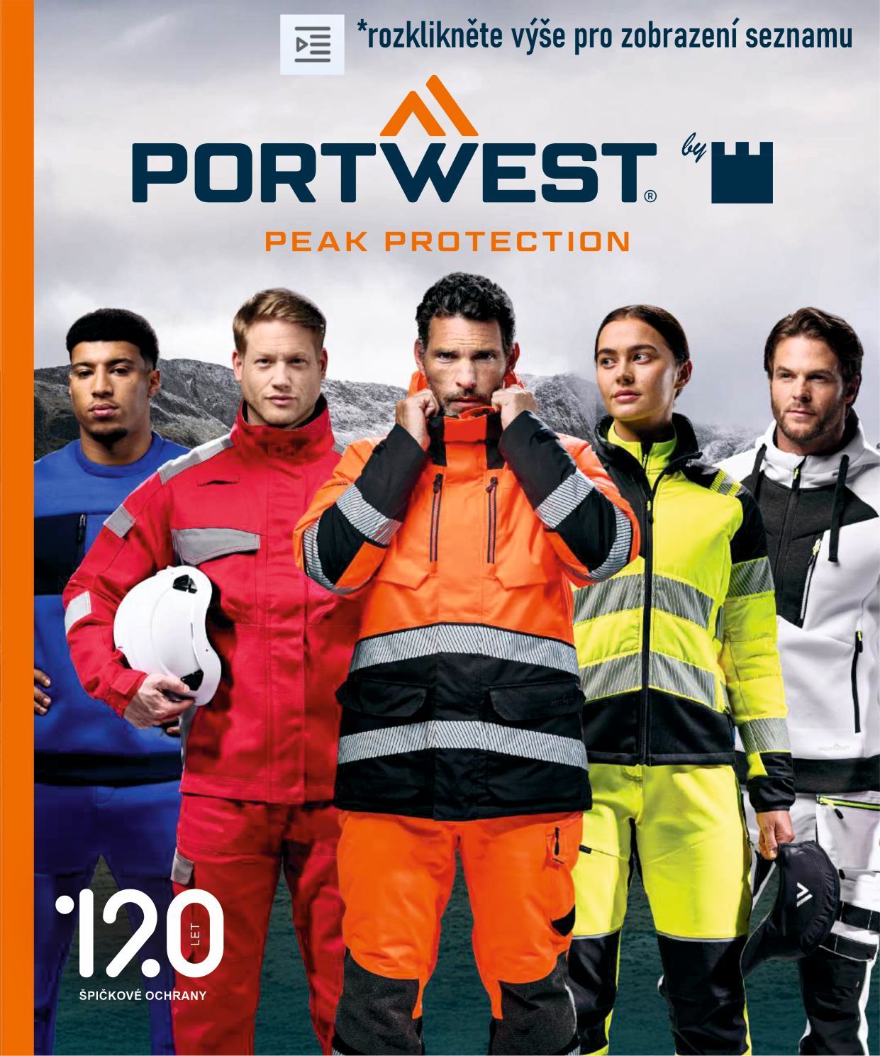 PORTWEST 2026 - pracovní oděvy